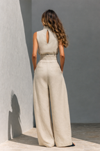 Maria™ | Minimalist Linen Two-Piece Set