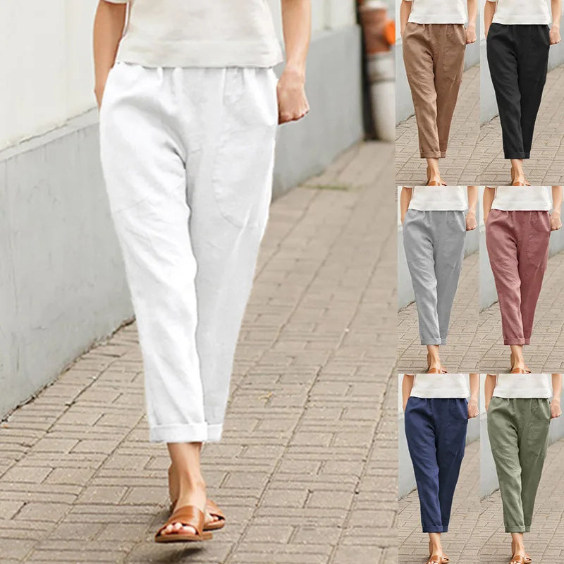 Kriza - Loose Pants with Pockets